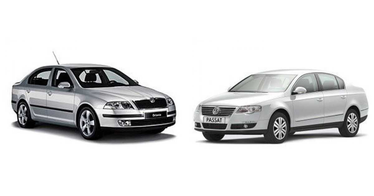 Что лучше: skoda octavia или volkswagen passat?