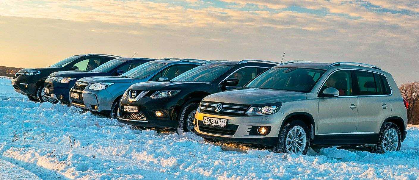 Большой тест. mitsubishi outlander xl, honda cr-v, vw tiguan