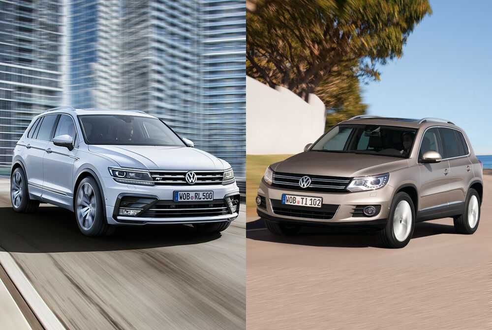 Чем различаются volkswagen tiguan и touareg: подробное сравнение