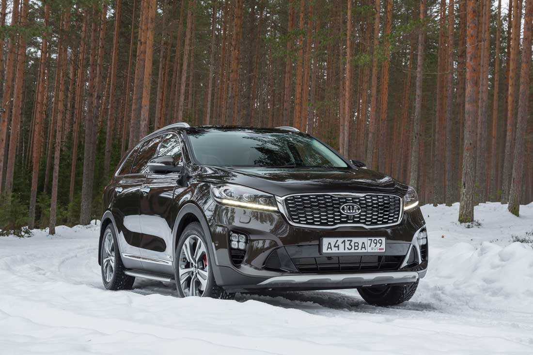Kia sorento (um) характеристики, двигатели, рестайлинг и комплектации