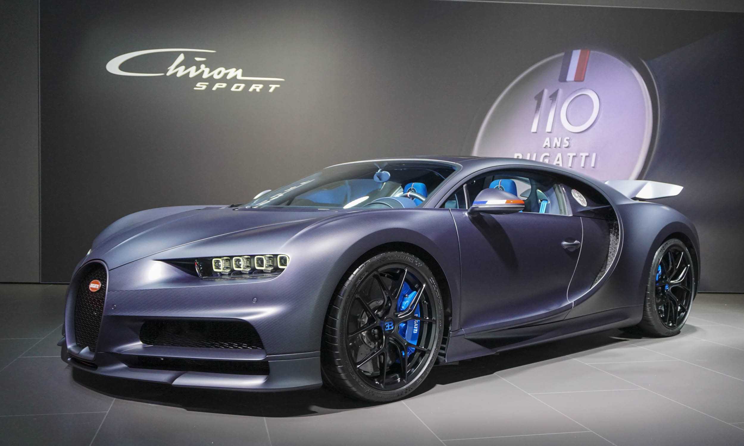 Гиперкар bugatti chiron