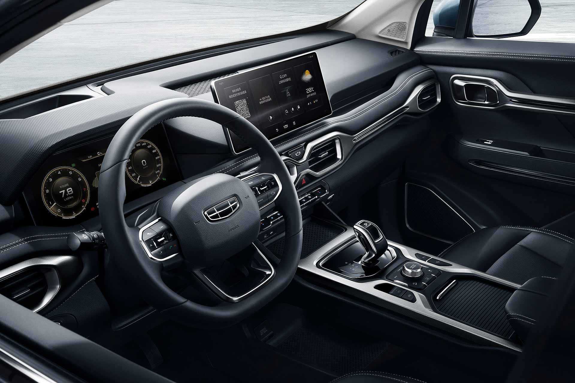 Geely kx11 - кроссовер из китая, комплектация автомобиля