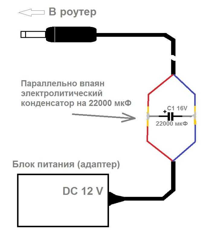 Зачем нужен конденсатор при включении в схему сервопривода