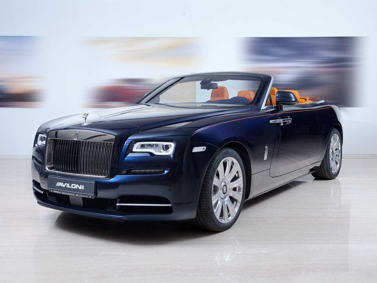 Компания rolls-royce представила новый кабриолет dawn