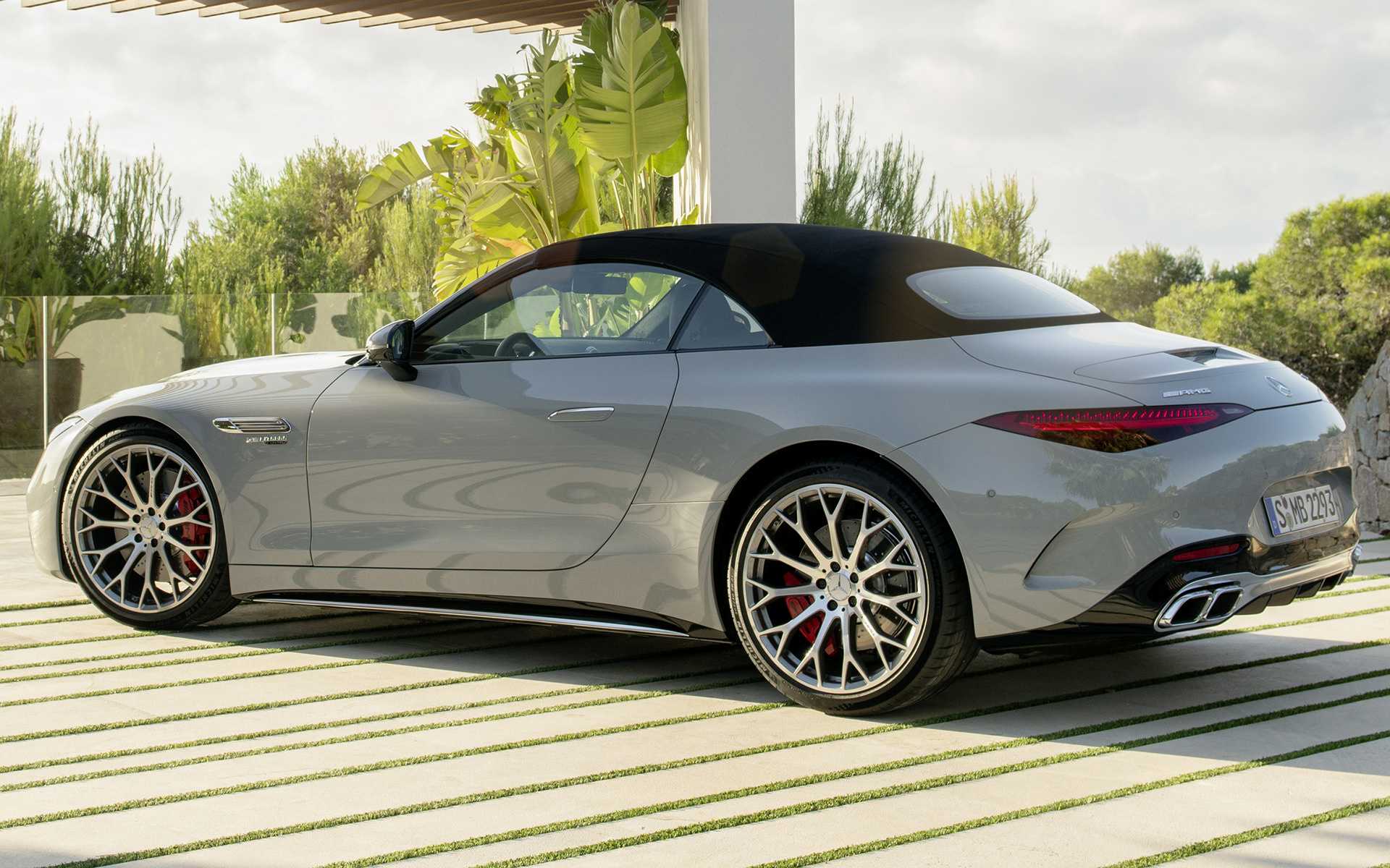 Тест-драйв mercedes-amg sl55 2023: отличный спортивный родстер