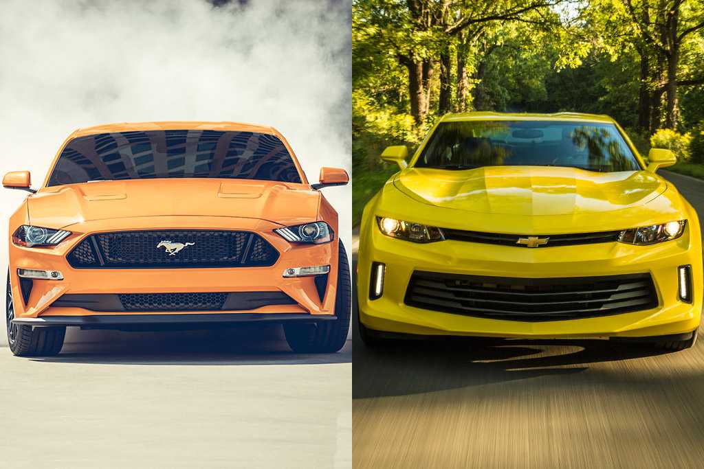 Какой автомобиль выбрать ford mustang или chevrolet camaro