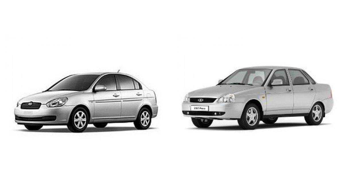Что лучше - лада приора или hyundai accent? русский автопром против азии