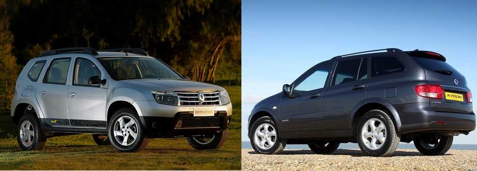 Какой автомобиль для россии лучше: ssangyong kyron или renault duster
