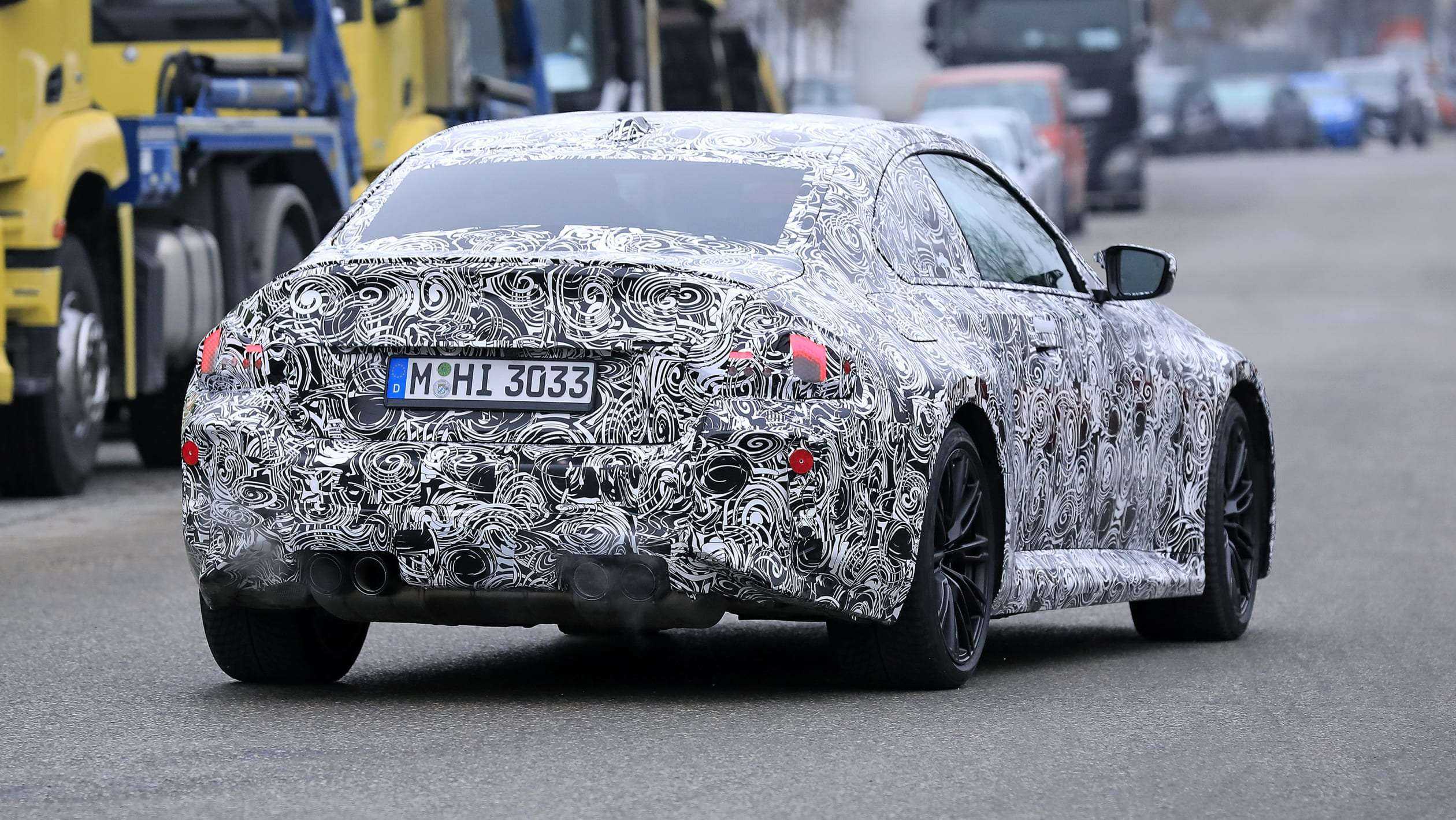 На тестах замечен "заряженное" купе bmw m2 2023 модельного года