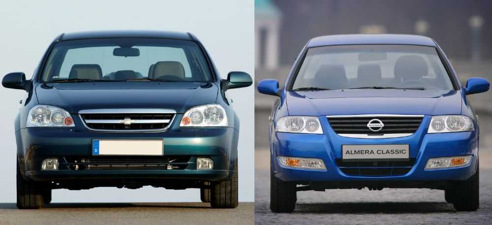 Nissan almera classic и chevrolet lacetti, сравнение и тест драйв