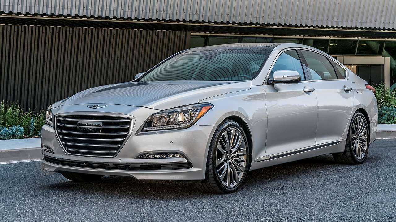 Новый седан genesis g90 2023 модельного года готовится к дебюту