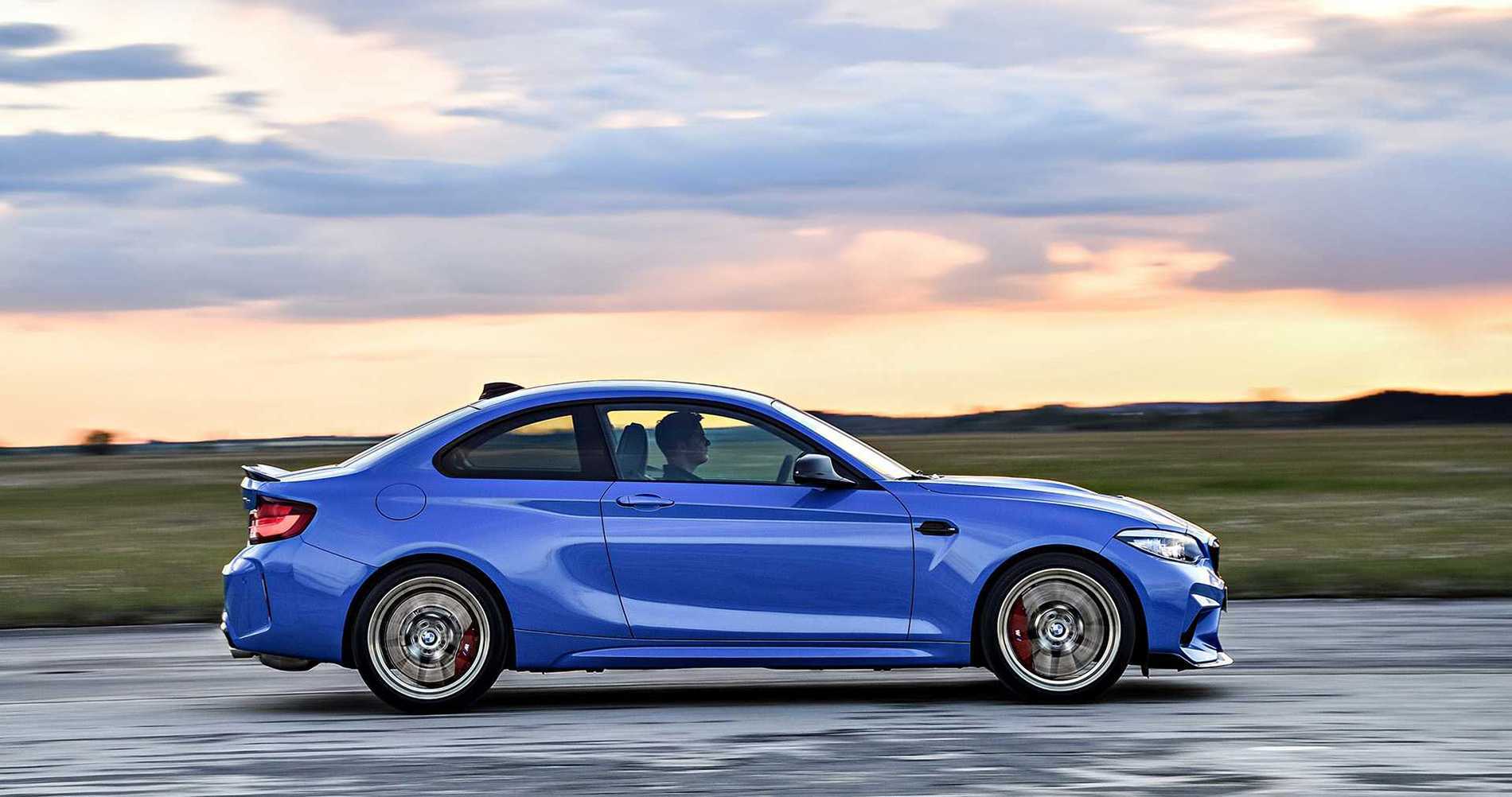 На тестах был замечен прототип "заряженного" bmw m2 2023 модельного года