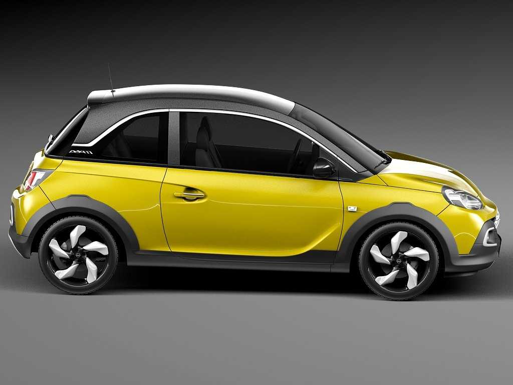 Opel представил серийный вариант «мини-кроссовера» adam rocks