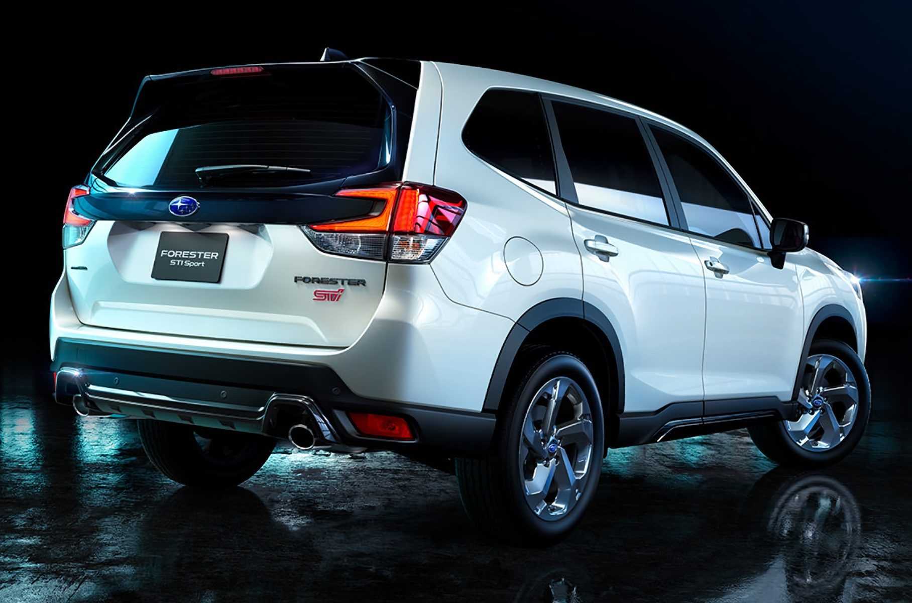 Subaru forester получил «спортивную» версию sti sport