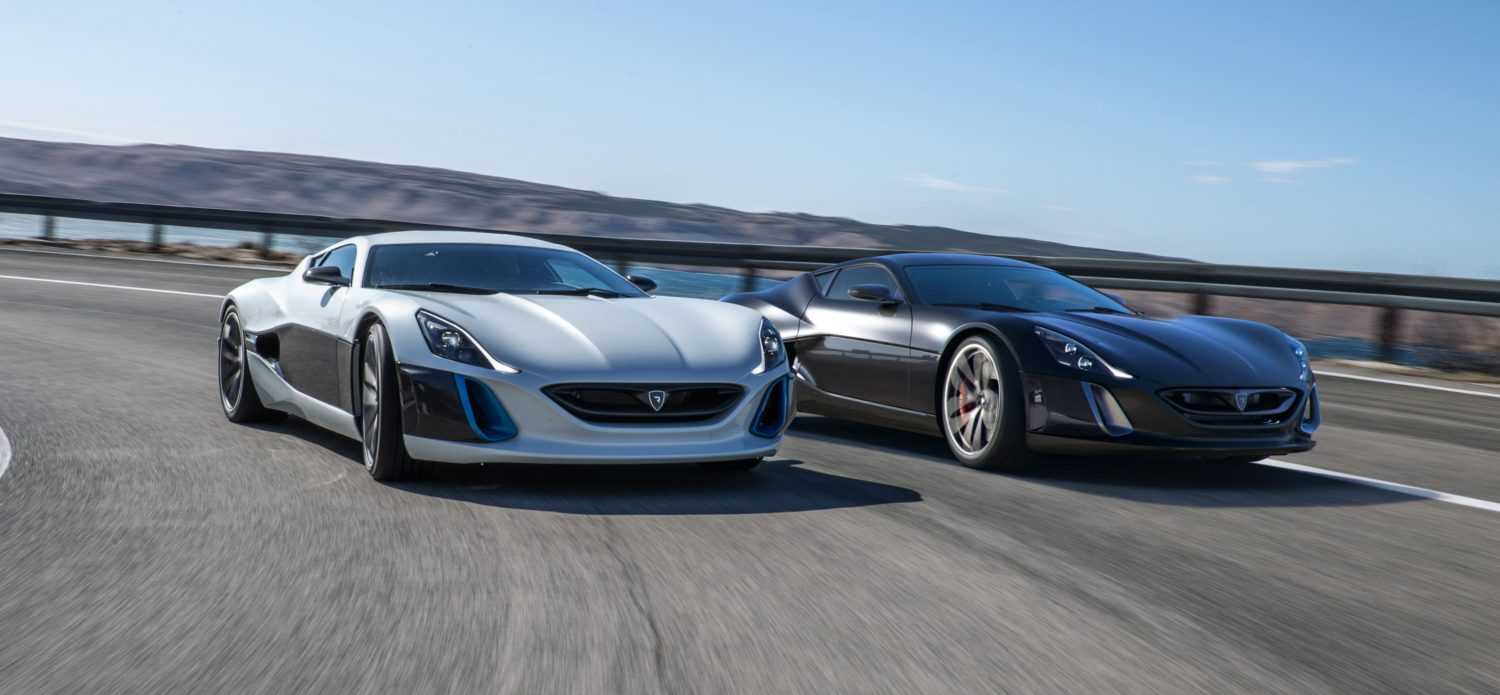 Электрогиперкар rimac представлен в серийном варианте