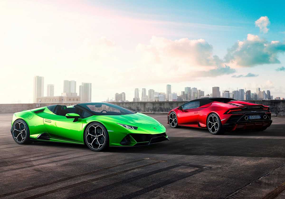 Lamborghini lamborghini huracan evo spyder 2019