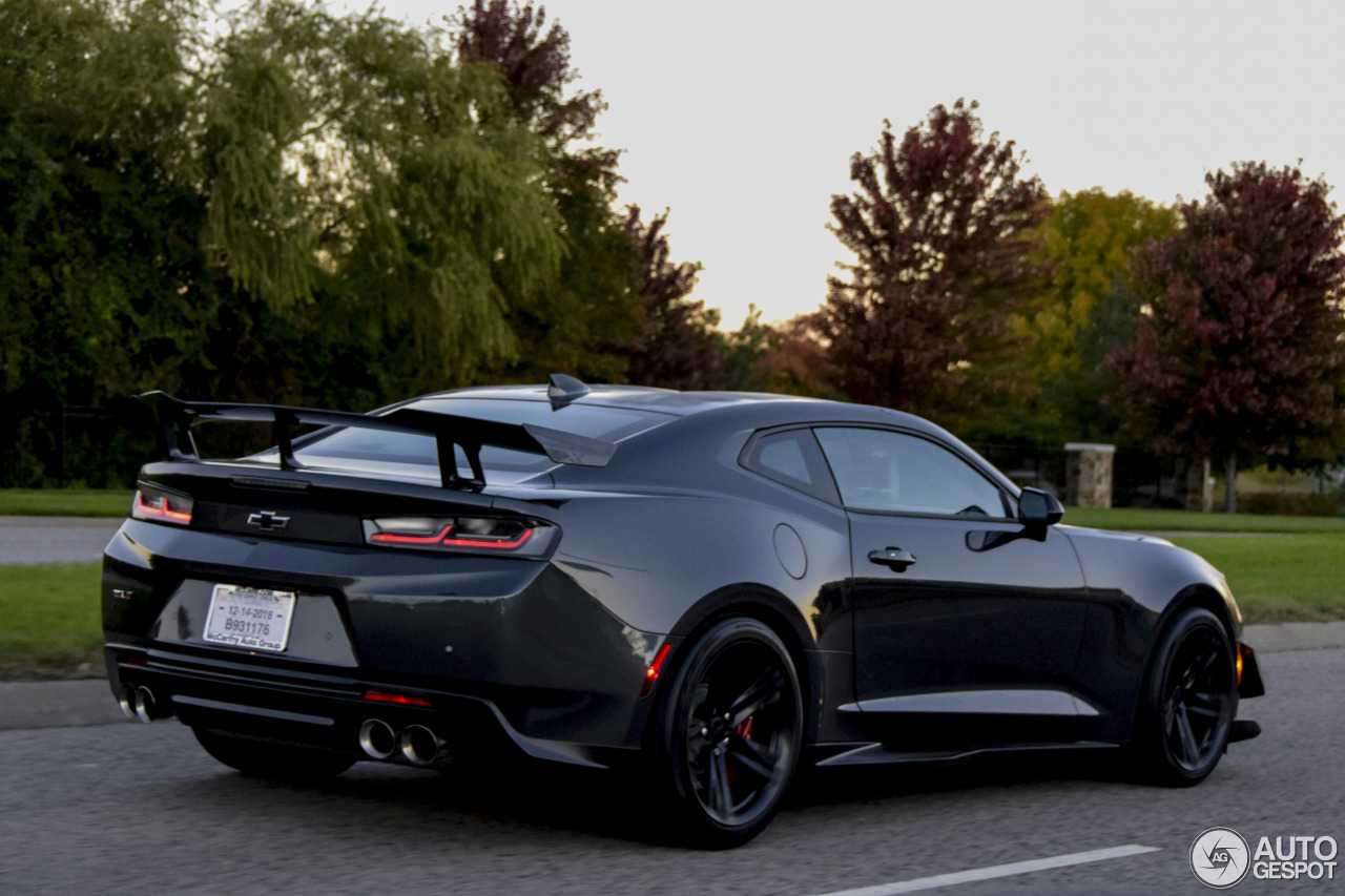Агрессивный camaro zl1 chevrolet представит на авто-шоу в нью-йорке - avtocarnews.com