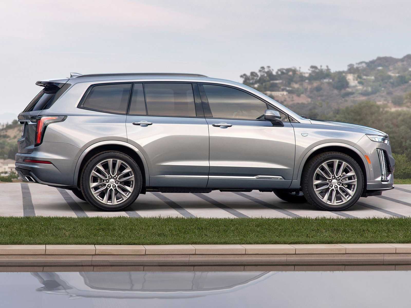 Cadillac XT6 - фото нового кузова, фото внутри салона автомобиля экстерьер и интерьер новой модели