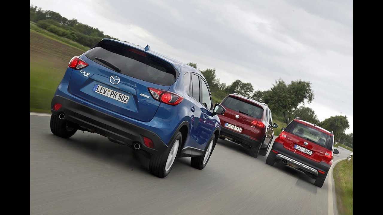 Сравнение кроссоверов ford kuga, volkswagen tiguan, mazda cx-5