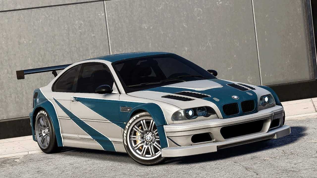 Bmw m3 gtr из need for speed: most wanted. единственная в россии