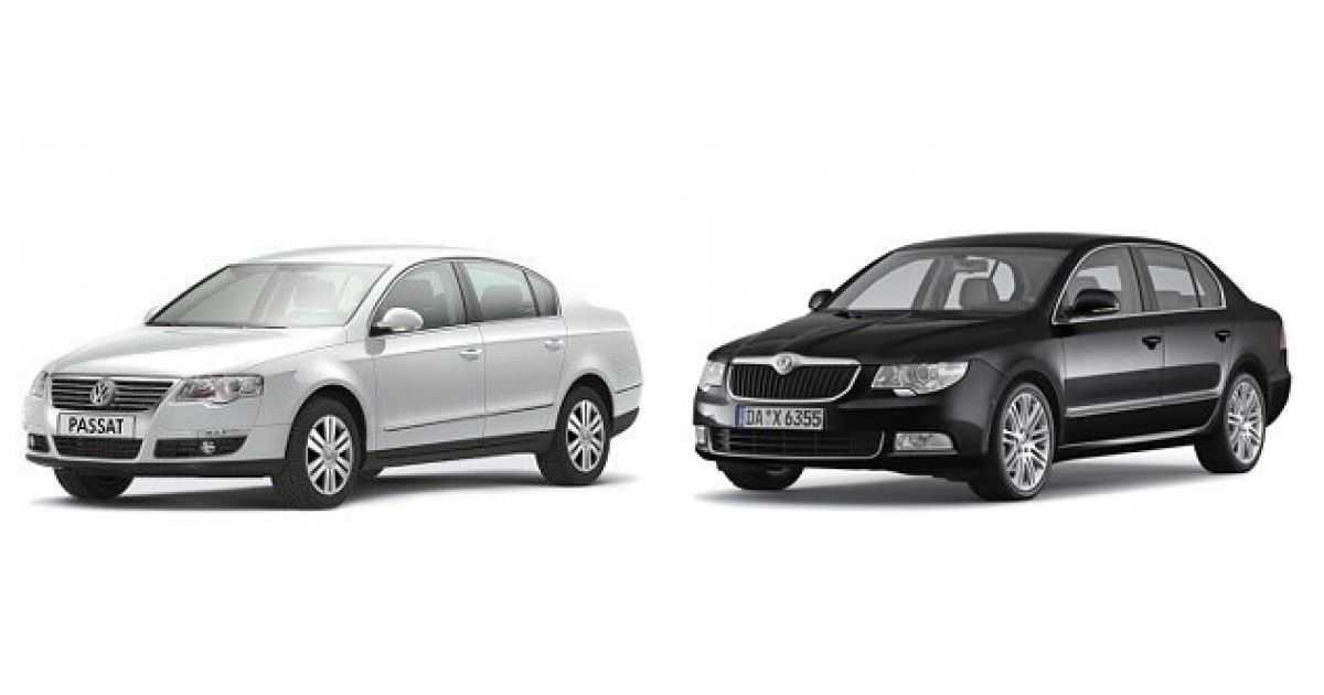 Какой автомобиль лучше: skoda octavia или volkswagen passat