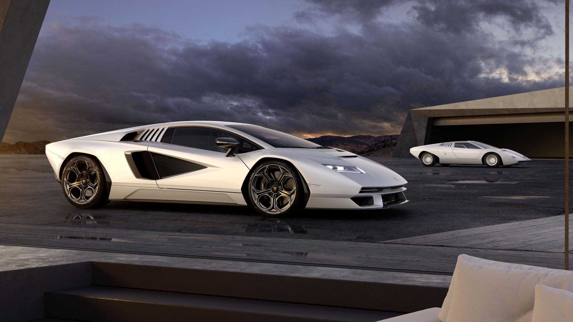 Lamborghini countach lpi 800-4 возрождает легендарную модель