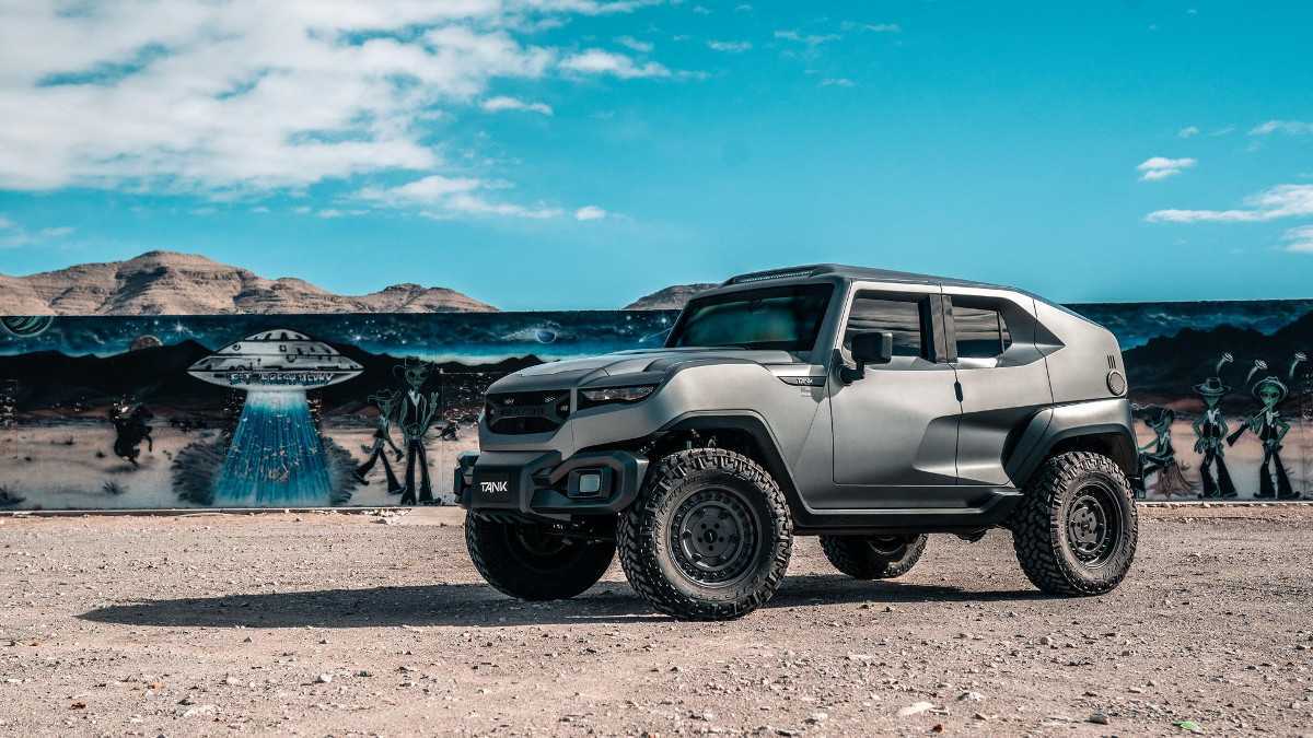 Внедорожник rezvani tank получил «военную» версию