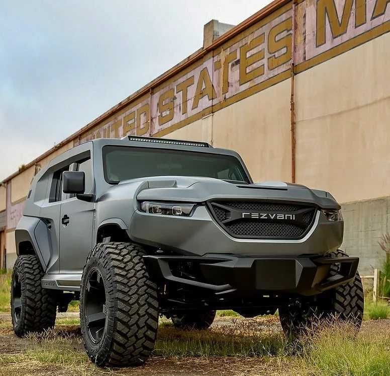Rezvani tank 2017 – н.в. внедорожник 5 дв.: кузов, класс, тип и объём двигателя, коробка передач, разгон, фото - carsweek.ru