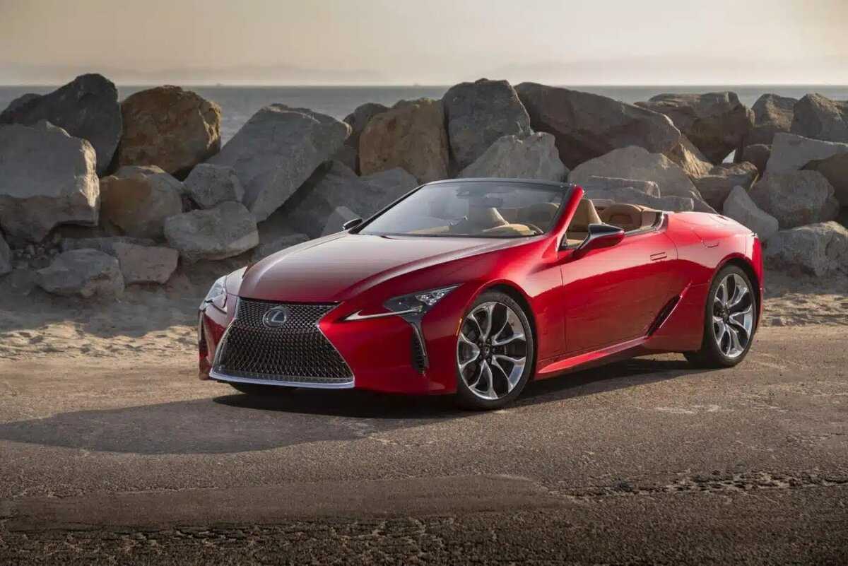 Lexus обновил купе lc500: оно стало легче
