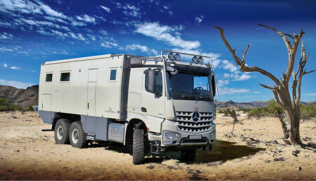 Formacar: mercedes arocs превратили в роскошный автодом