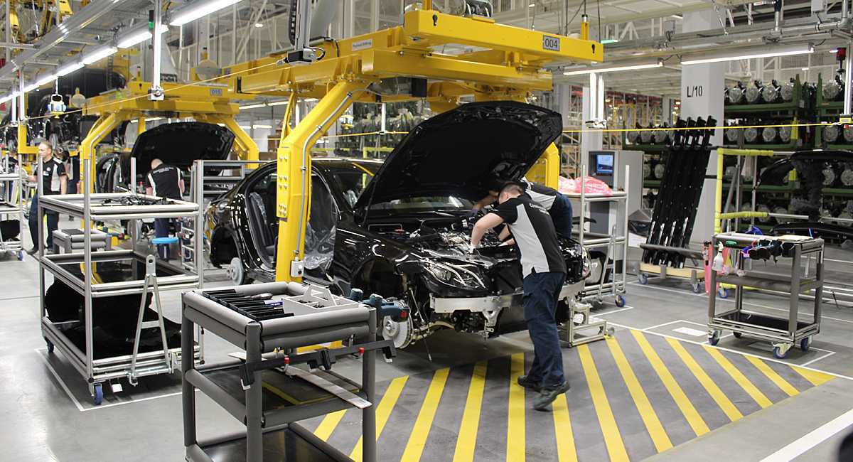 Легковые mercedes будут собирать где