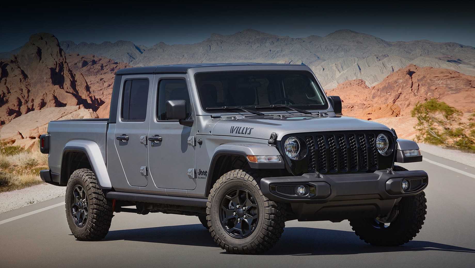 Jeep gladiator 2021: новый пикап джип гладиатор