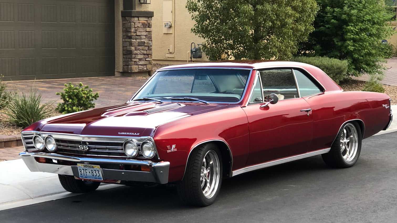 Классический chevrolet chevelle 1969 года переделали в современный концепт-кар