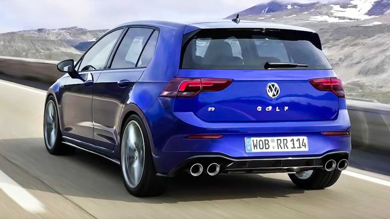 Продемонстрировали новый volkswagen golf r
