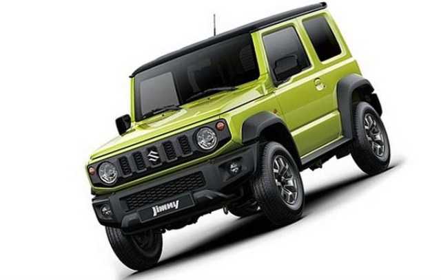 Четырехдверный suzuki jimny 2023 года засветился на шпионских фотоснимках во время тестов в индии