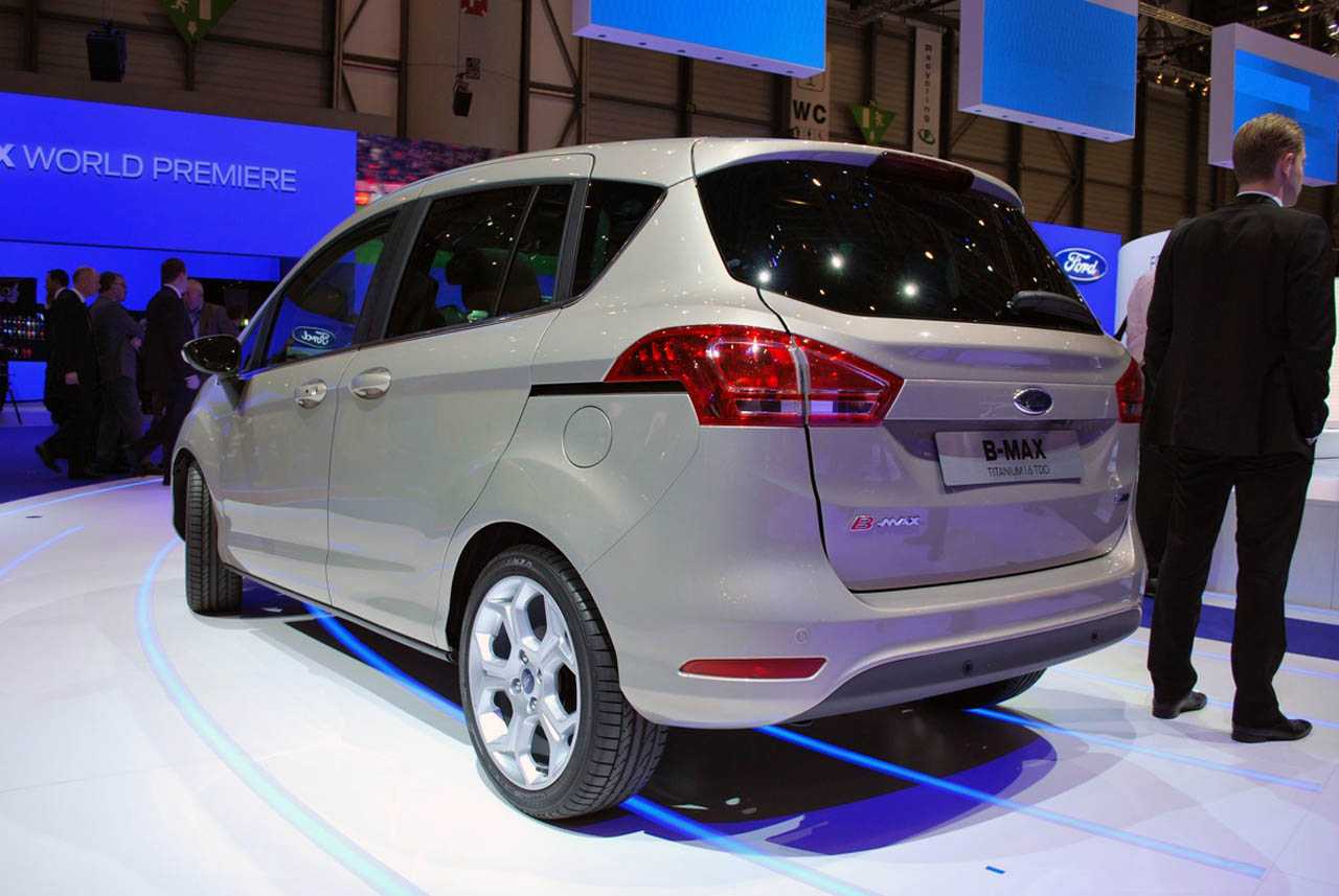 Форд ц мах. субкомпактвен ford b-max дебютировал в женеве