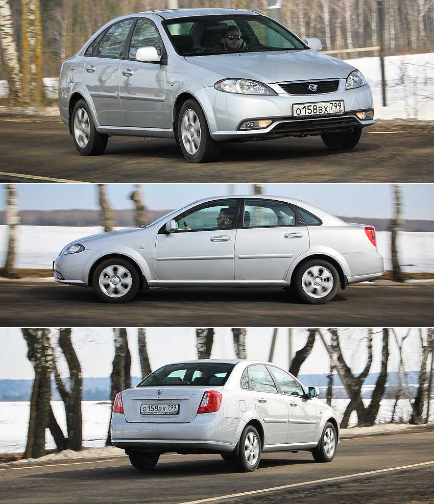 Сравнение chevrolet lacetti и daewoo gentra