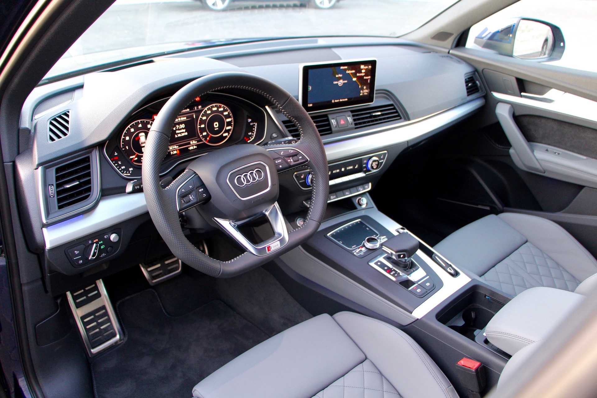 Audi q7 2016 с новым внешним дизайном и красивым салоном
