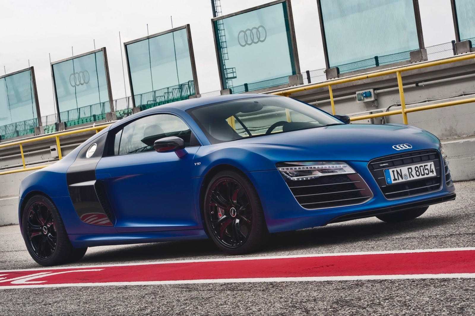 2018 audi r8  v10 plus coupé спецификации, цвета, 0-60, 0-100, сопротивление четверти мили и обзор максимальной скорости