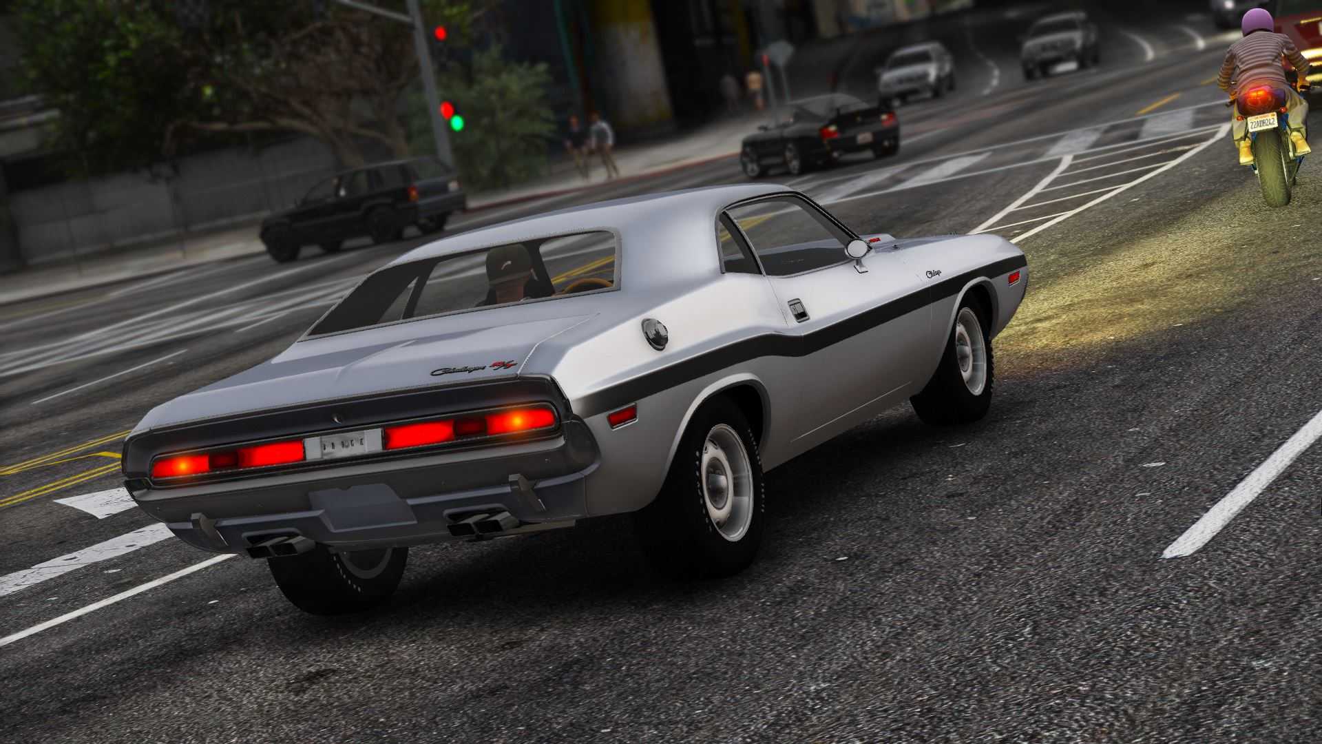 Черный призрак: обзор уличной легенды dodge challenger 1970 - dream car