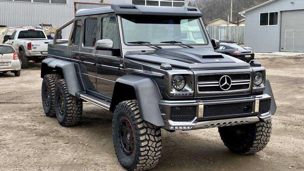 Гелендваген 6х6 (gelandewagen 6х6): шестиколесный трехосный автомобиль от mercedes