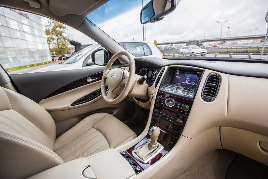 Автомобиль infiniti qx50 или ex25 больше