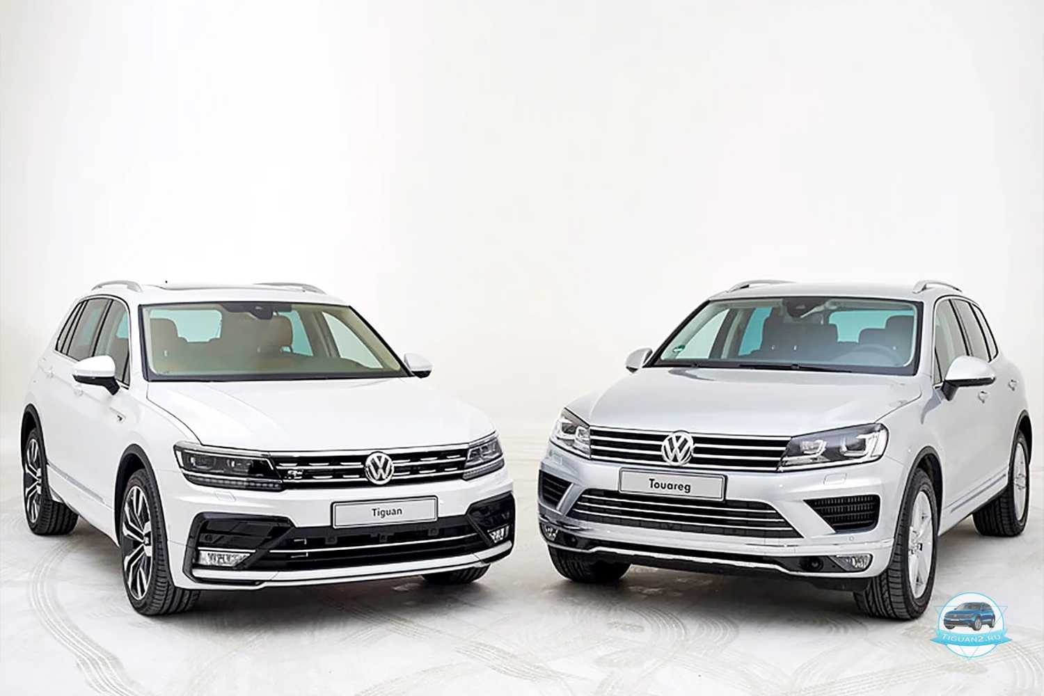 Туарег сравнение. Фольксваген Туарег и Тигуан. Volkswagen Tiguan и Touareg. Фольтсыаген теарет и тигувн. Тигуан Туарег 2021.