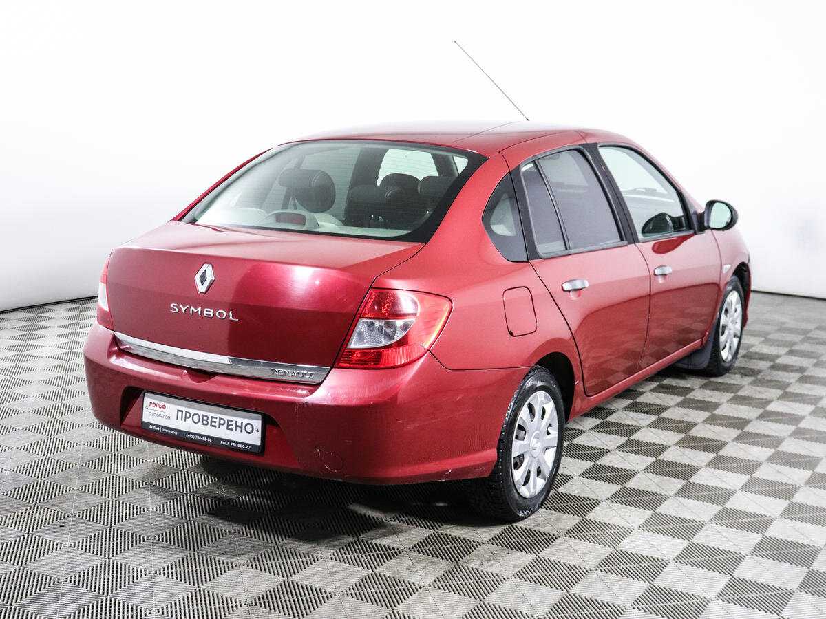 Плохие отзывы владельцев о renault symbol i рестайлинг