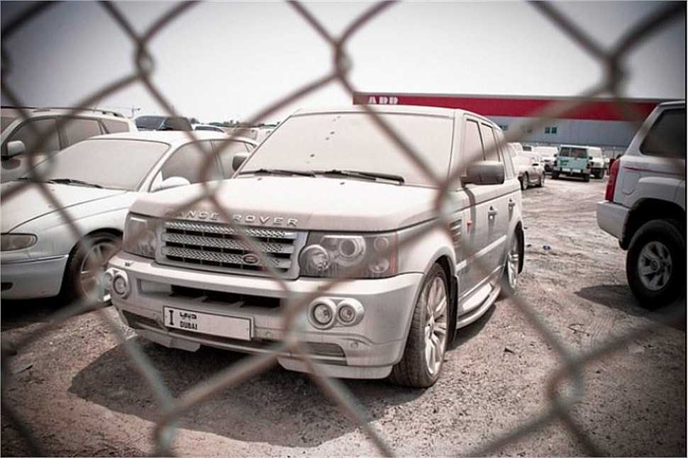 Заброшенные авто в дубае