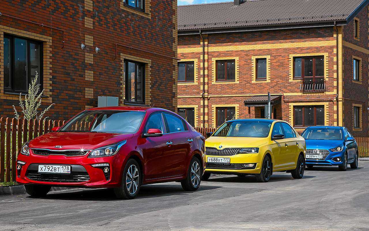 Какой автомобиль лучше kia rio или skoda octavia?