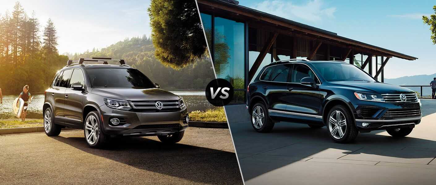 Какой кроссовер volkswagen выбрать: touareg или tiguan?