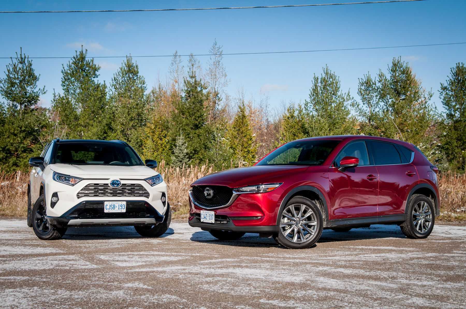 Какой кроссовер лучше toyota rav4 или mazda cx-5? | в чем разница