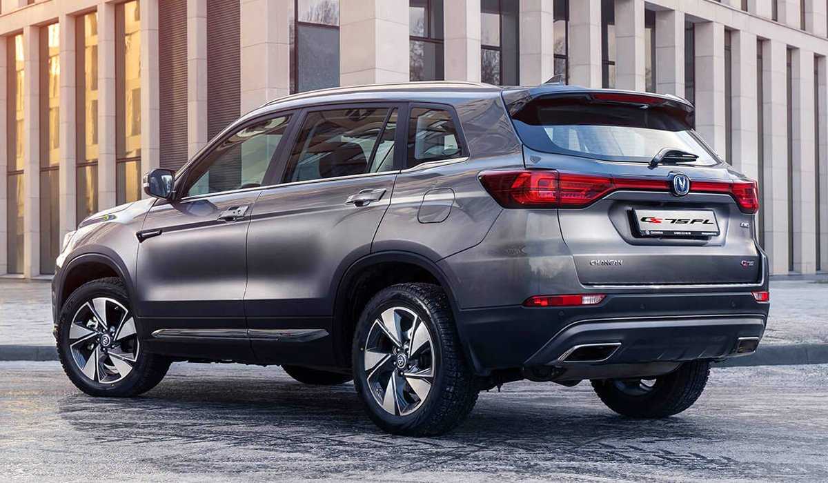 Changan CS75 Plus - фото нового кузова, фото внутри салона автомобиля экстерьер и интерьер новой модели