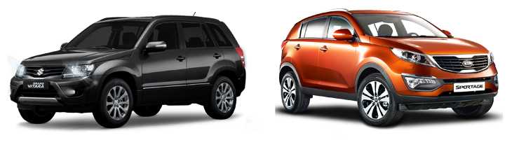 Что лучше: kia sportage или suzuki grand vitara?